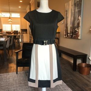 Sandra Darren Fit & Flare Dress